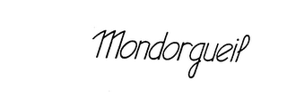 MONDORGUEIL trademark