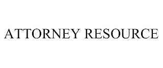 ATTORNEY RESOURCE trademark
