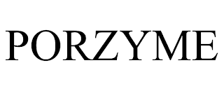 PORZYME trademark