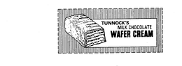 TUNNOCK'S MILK CHOCOLATE WAFER CREAM
