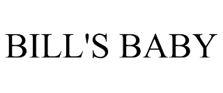 BILL'S BABY trademark