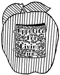 APPETITE FOR LIVING, INC. trademark