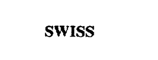 SWISS trademark
