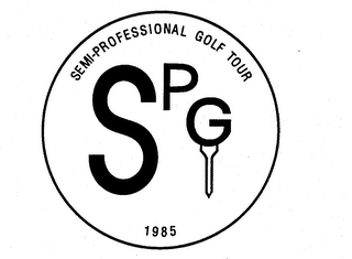 SEMI-PROFESSIONAL GOLF TOUR SPG 1985