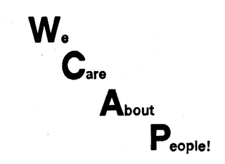 WE CARE ABOUT PEOPLE! trademark