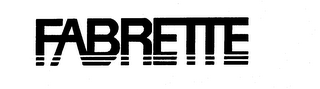 FABRETTE trademark