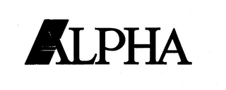 ALPHA trademark