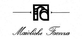 MAIOLICHE FAENZA