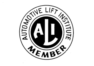 ALI AUTOMOTIVE LIFT INSTITUTE MEMBER