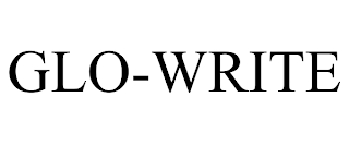 GLO-WRITE trademark