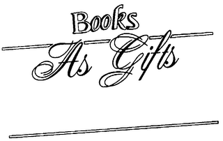 BOOKS AS GIFTS