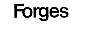 FORGES trademark