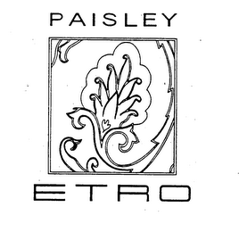 PAISLEY ETRO trademark