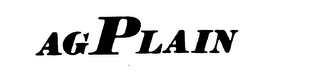 AG PLAIN trademark