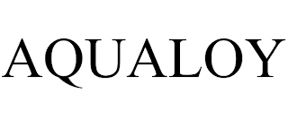 AQUALOY trademark