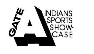 GATE A INDIANS SPORTS SHOWCASE trademark