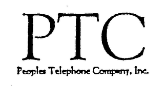 PTC PEOPLES TELEPHONE COMPANY, INC.