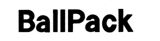 BALLPACK trademark