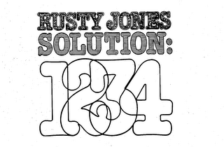 RUSTY JONES SOLUTION: 1234