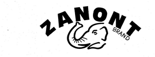 ZANONT BRAND trademark