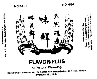 FLAVOR-PLUS