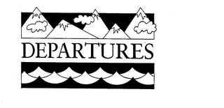 DEPARTURES trademark