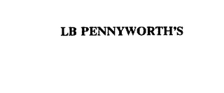 LB PENNYWORTH'S trademark