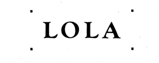 LOLA trademark
