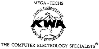 MEGA-TECH KWA UNITED FEDERATION OF SCIENTIFIC ELECTROLOGIST THE COMPUTER ELECTROLOGY SPECIALISTS