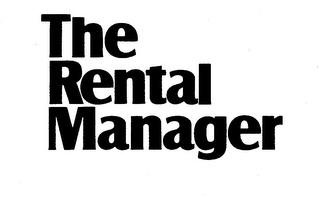 THE RENTAL MANAGER