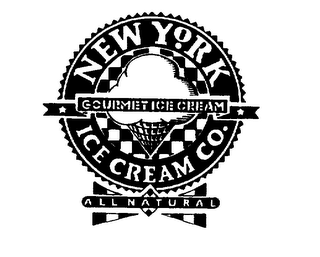 NEW YORK ICE CREAM CO. GOURMET ICE CREAM ALL NATURAL