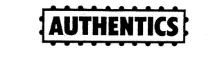 AUTHENTICS trademark