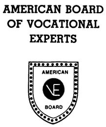 AMERICAN BOARD OF VOCATIONAL EXPERTS AMERICAN BOARD