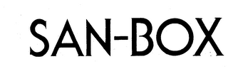 SAN-BOX trademark