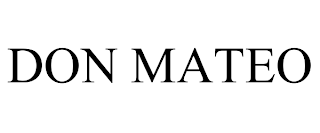 DON MATEO trademark