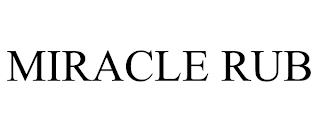 MIRACLE RUB trademark