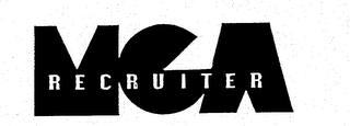 MGA RECRUITER trademark