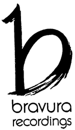 B BRAVURA RECORDINGS trademark