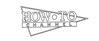 HOW TO CHANNEL