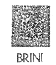 B BRINI trademark
