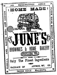 JUNE'S HOME BAKERY