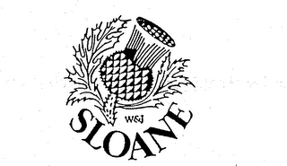 W&J SLOANE trademark