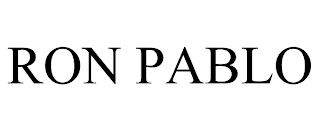 RON PABLO trademark