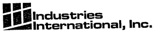 INDUSTRIES INTERNATIONAL, INC.