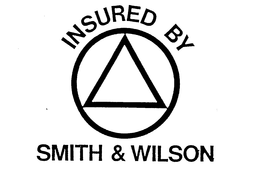 INSURED BY SMITH & WILSON trademark