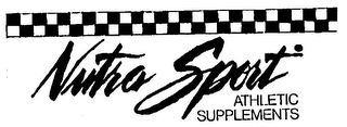 NUTRA SPORT ATHLETIC SUPPLEMENTS trademark