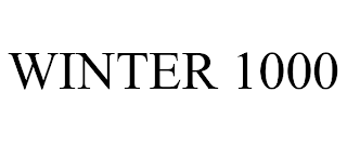 WINTER 1000 trademark