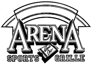 ARENA SPORTS GRILLE ADMIT ONE trademark