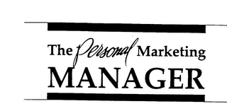 THE PERSONAL MARKETING MANAGER