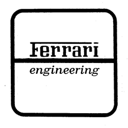 FERRARI ENGINEERING trademark
